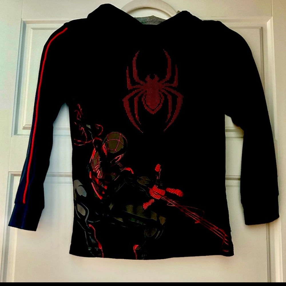 This is a black Marvel Spider-Man: Miles Morales